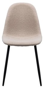 Scaune dining bej 2 buc. Marije – WOOOD