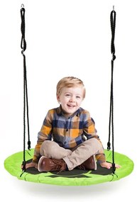 Leagăn de grădină cuib de barză 110 cm ECOTOYS verde