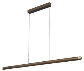 Lustră LED pe cablu LED/22W/230V 4000K 120 cm frasin/lemn masiv