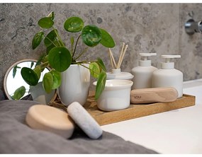 Lumânare parfumată din ceară de soia timp de ardere 35 h Inu Offwhite: Focused Mind – Zone