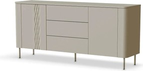 Comoda TIRANTE, casmir, PAL laminat, 160x40x75 cm