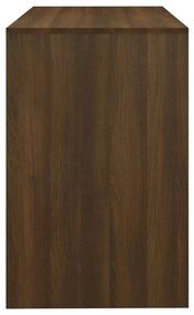 Birou, stejar maro, 101x50x76,5 cm, PAL Stejar brun
