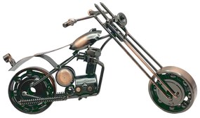 Macheta motocicleta metal CROWN,  21x12cm