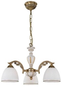 Candelabru din alama cu 3 brate design italian 8606