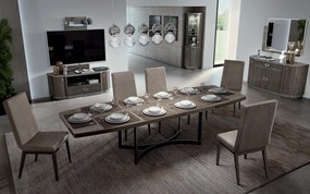 Masă lemn masiv extensibilă Serenity 200–250 cm