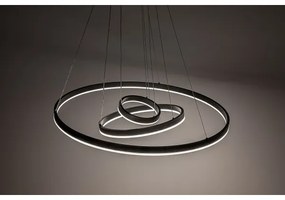 Rabalux 72306 ISAURE – Pendul LED dimmabil pe cablu, 100W/230V, 3000–6500K + telecomandă