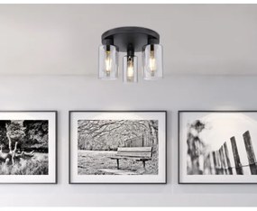 Plafonieră HADERA 3xE27/60W/230V Globo 15465-3D