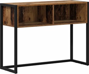 vidaXL Masă laterală Lemn Vechi 100 x 36 x 75 cm Lemn compozit