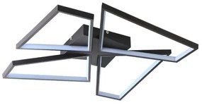 Plafonieră LED dimabilă LED/115W/230V 3000-6500K negru + telecomandă