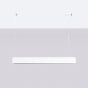 Lustră LED pe cablu Sollux SL.1394 SPARK 1xG13/8,5W/230V alb