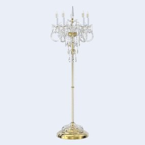Lampadar cu 5 brate LUX design modern, Cristal Bohemia Exclusive Miracle
