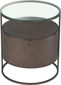 Noptiera/ Masuta laterala design LUX Napa Valley bronz 113397 HZ