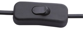 Veioza metalica design decorativ NARRI auriu/negru 24002S GL