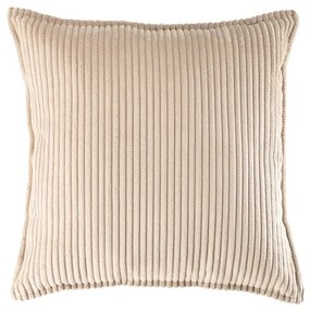 Pernă decorativă pentru copii maro deschis cu tapițerie din catifea reiată Block – Wigiwama