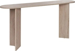 Consola SIRA, travertin, PAL, 150x35x75 cm