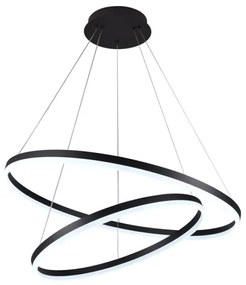 Lustră LED dimabilă pe cablu LED/100W/230V 3000-6500K + telecomandă