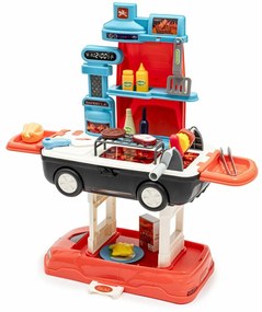 Set pentru copii Baby Mix grătar în mașină 2in1, 51 x 18 x 53 cm