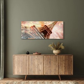Tablou - Turnul Eiffel în stil vintage (120x50 cm)