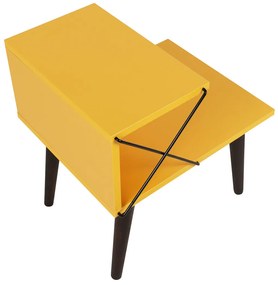 Măsuță de noptieră Cross Yellow