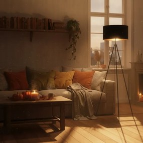 Lampadar 1xE27/40W/230V negru