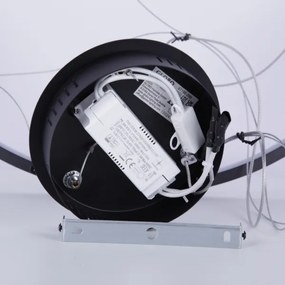 Lustră LED pe cablu Globo 67192-29B RALPH LED/29W/230V