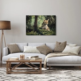 Tablou cu vulpe (90x60 cm)