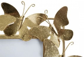 Rama foto aurie din metal, 20x25 cm, Butterfly Glam Mauro Ferretti