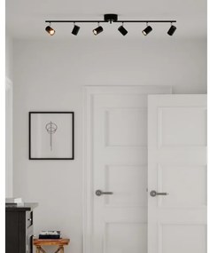 Spot ByRydens 4202100-4002 CORRECT 6xGU10/7W/230V negru