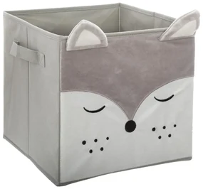 Containere textile ANIMAL, motiv pentru copii, 29x29x29 cm, vulpe