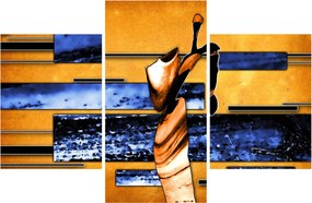 Tablou picturii abstracte (90x60 cm)
