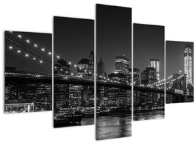Tablou cu podul Brooklin în New York (150x105 cm)