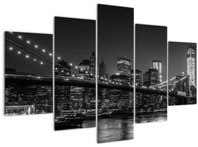 Tablou cu podul Brooklin în New York (150x105 cm)
