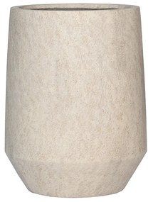 Ghiveci Harith High, travertin bej, dimensiuni multiple - Ghivece ceramice mărimea: L - ⌀ 55,5, h. 70 cm