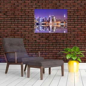 Tablou pe sticlă - Manhattan (70x50 cm)