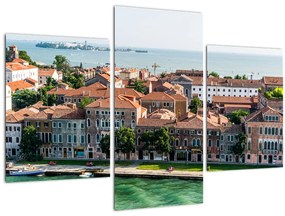 Tablou - Vedere aeriană a orașului (90x60 cm)