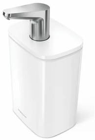 Dozator de săpun cu pompă Simplehuman 473 ml , alb