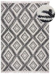 Covor negru-alb 120x170 cm Alix – Flair Rugs