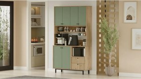 Dulap Rery Oak and Green