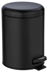 WENKO 24681100 - Coș LEMAN 21 x 24 cm, negru