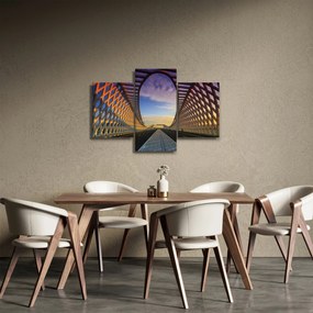 Tablou - Pod cu arhitectură modernă (90x60 cm)