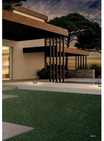 Redo 90580 - Lampă LED de exterior WAKE, 8W, 230V, 3000K, 20 cm, IP65, antracit