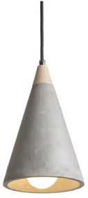 Lustră pe cablu HEIDI 1xE27/28W/230V beton/lemn RED-Design Rendl-R12380