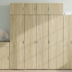 vidaXL Dulap înalt, stejar sonoma, 80x42,5x185 cm, lemn prelucrat