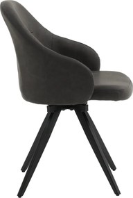 SCAUN TIP FOTOLIU ROTATIV SIMPLY -IMITATIE - MARO