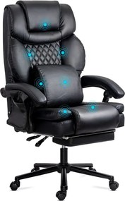 Scaun Directorial cu Masaj OFF 935 Negru