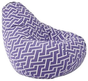 Fotoliu Nirvana Hobbit Pufrelax, Material Textil - Zippity Purple