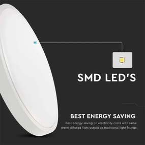Plafonieră LED pentru baie LED/30W/230V 3000K IP44 albă