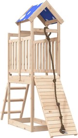 vidaXL Set de joacă pentru exterior, lemn masiv de pin