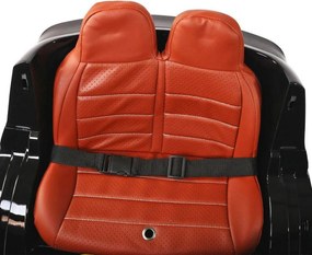 Masinuta Electrica cu Roti din Cauciuc NOVOKIDS™, Display LCD cu Redare MP4 Desene sau Muzica, Scaun de Piele, Model Offroad, Baterie Performanta