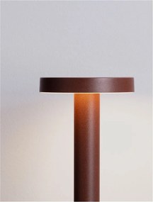 Stalp de exterior pentru terasa sau gradina, MOOD maro H-20cm
